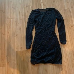 Mesh black dress